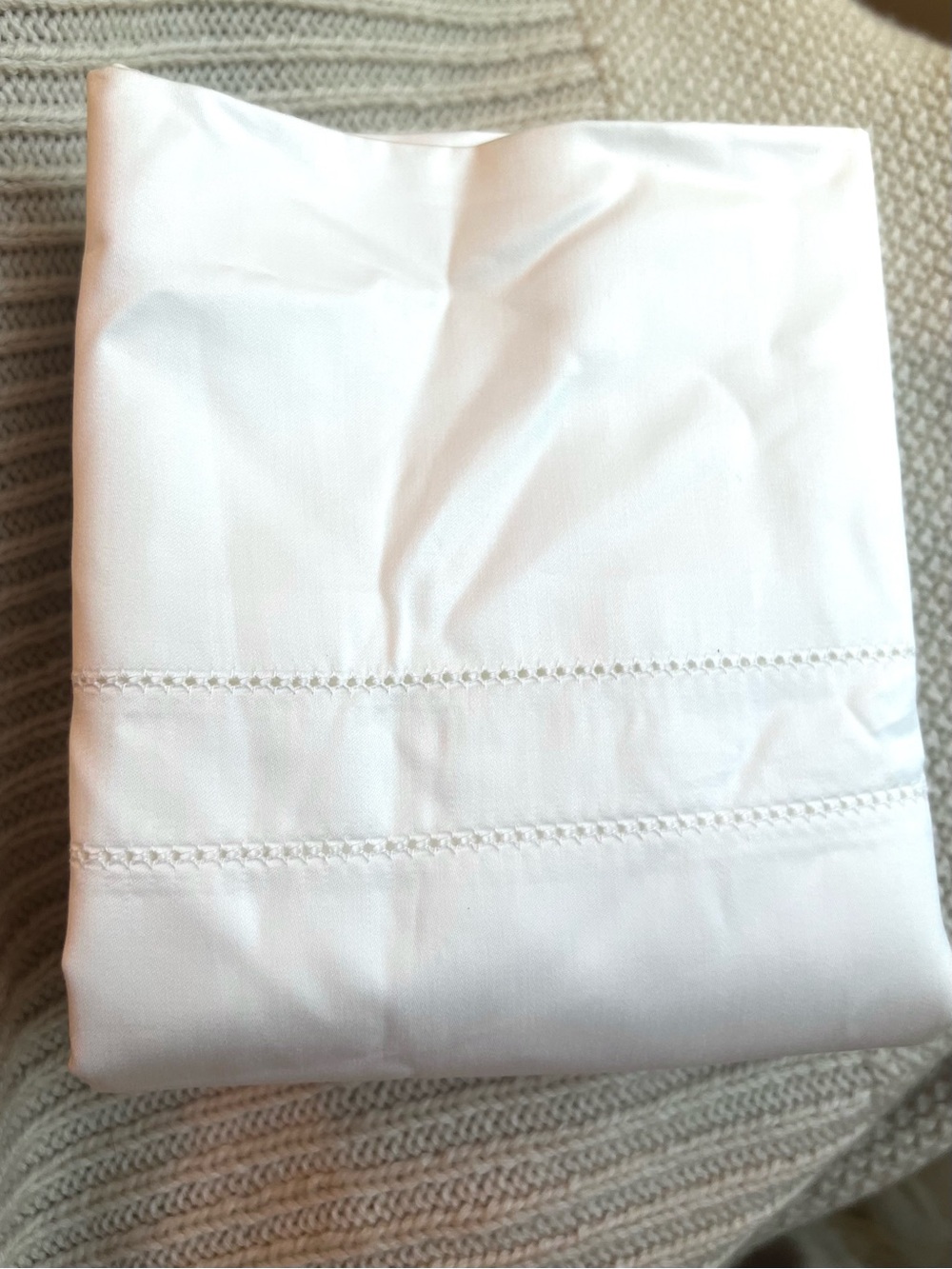 Hudson Park King Pillowcases Pair Brand New